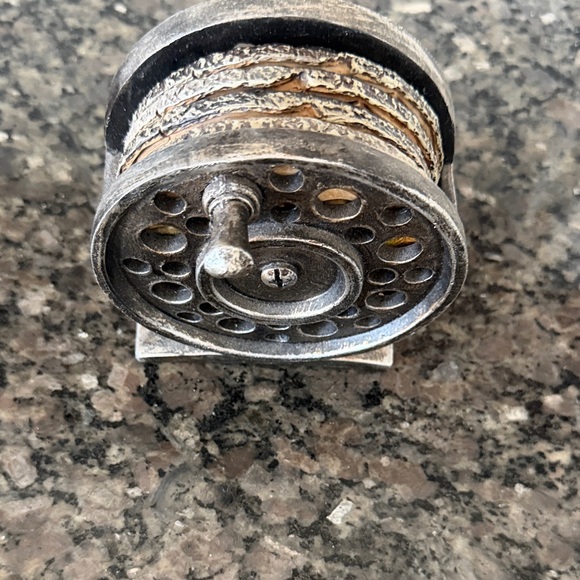 Rustic Fish Print Coaster Set - Picture 2 of 2